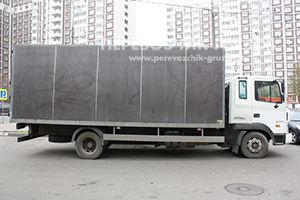 Грузовик для квартирных и дачных переездов, перевозки мебели в Луховицком районе