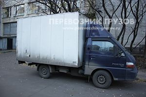 Автомобиль для грузоперевозок в рабочем посёлке Красково