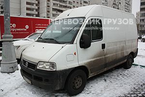 Автомобиль для грузоперевозок в рабочем посёлке Ильинском