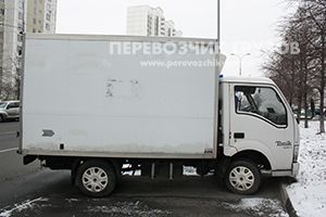 Грузовик для квартирных и дачных переездов, перевозки мебели в рабочем посёлке Правдинском