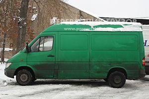 Автомобиль для грузоперевозок в рабочем посёлке Поварово