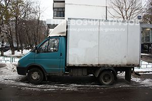 Грузовик для квартирных и дачных переездов, перевозки мебели в рабочем посёлке Загорянском