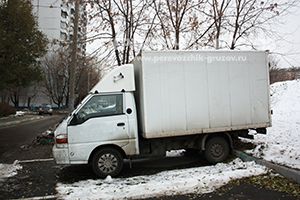 Грузовик для квартирных и дачных переездов, перевозки мебели в рабочем посёлке Менделеево