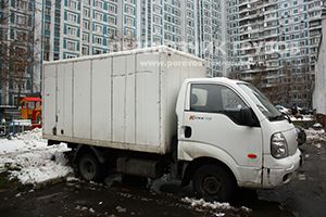 Машина для вывоза мебели в рабочем посёлке Менделеево