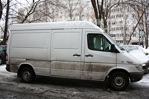 Автомобиль для грузоперевозок в рабочем посёлке Новоивановское