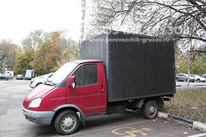 Автомобиль для грузоперевозок в рабочем посёлке Оболенск