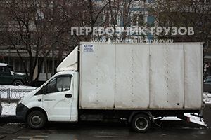 Машина для вывоза мебели в селе Константиново