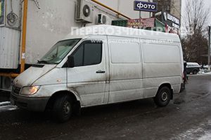 Машина для вывоза мебели в селе Рождествено