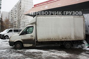 Автомобиль для грузоперевозок в рабочем посёлке Решетниково