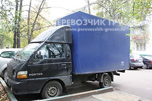 Грузовик для квартирных и дачных переездов, перевозки мебели в Чеховском районе