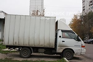 Машина для вывоза мебели в Истринском районе
